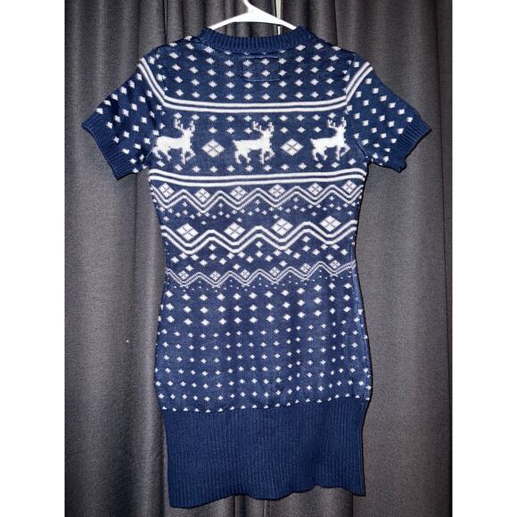 Ugly Christmas Sweater Dress Xmas Size XS Tipsy Elves - Picture 3 of 3